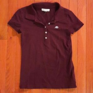 Maroon polo from Aeropostale